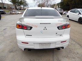 2009 MITSUBISHI LANCER RALLIART WHITE 2.0 AT TURBO MT 203946